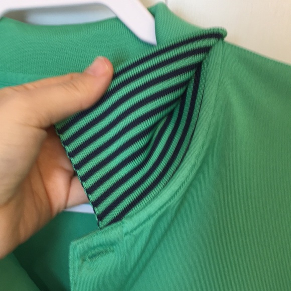 Vineyard Vines Kelly Green 3 Button Polo - Picture 6 of 8